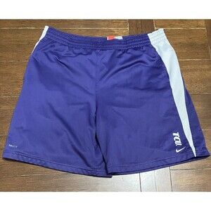 Vintage Men’s Nike Size L TCU Hornfrogs Purple Shorts NikeFit Rare NCAA